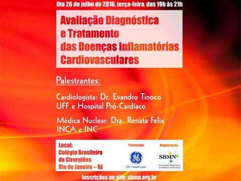 Última chamada: curso de “Avaliação Diagnóstica e Tratamento das Doenças Inflamatórias Cardiovasculares”