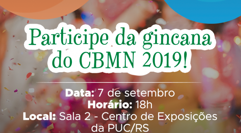 Participe da gincana do CBMN 2019!